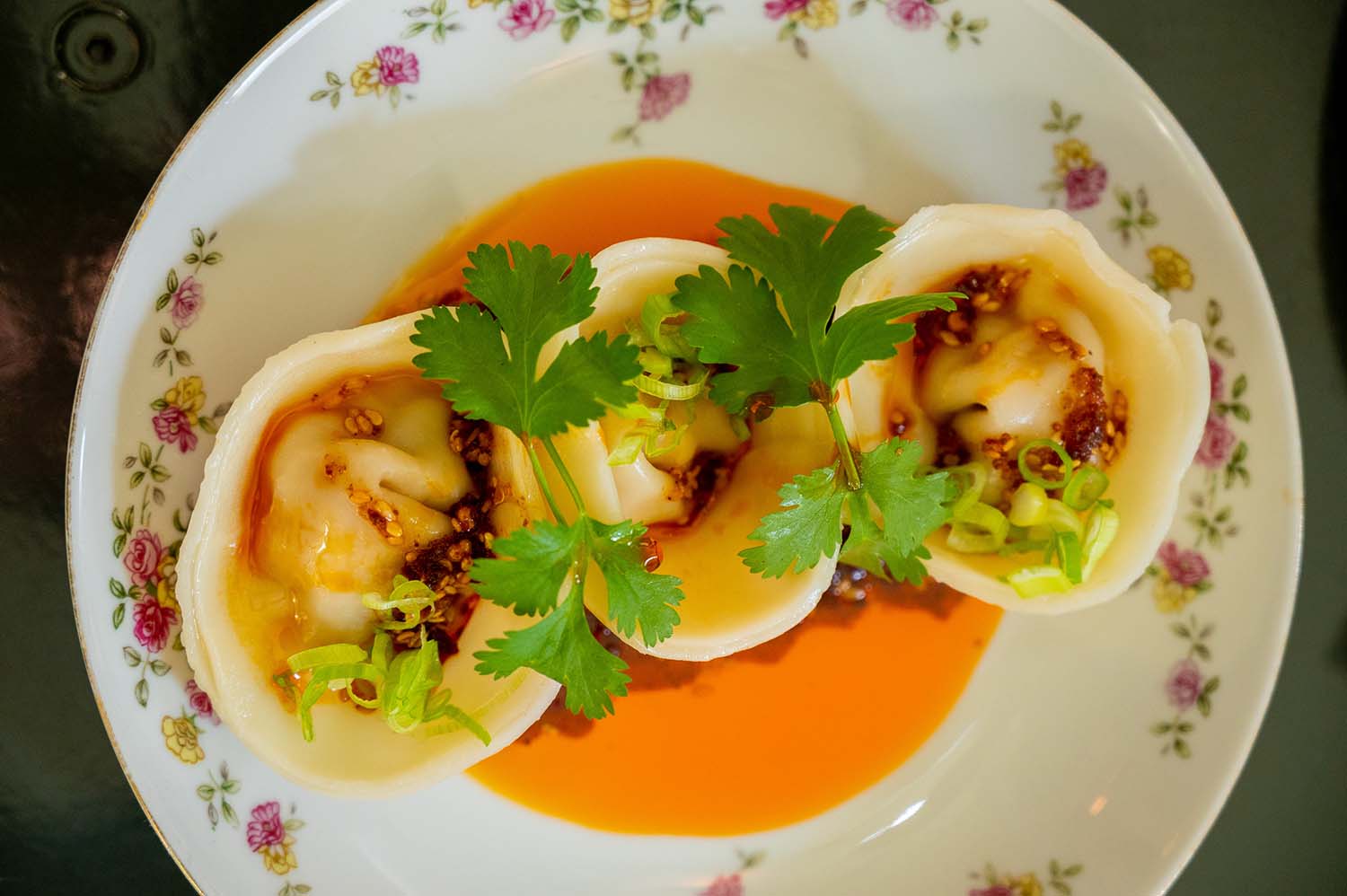 Hot Chicken Dumplings 
