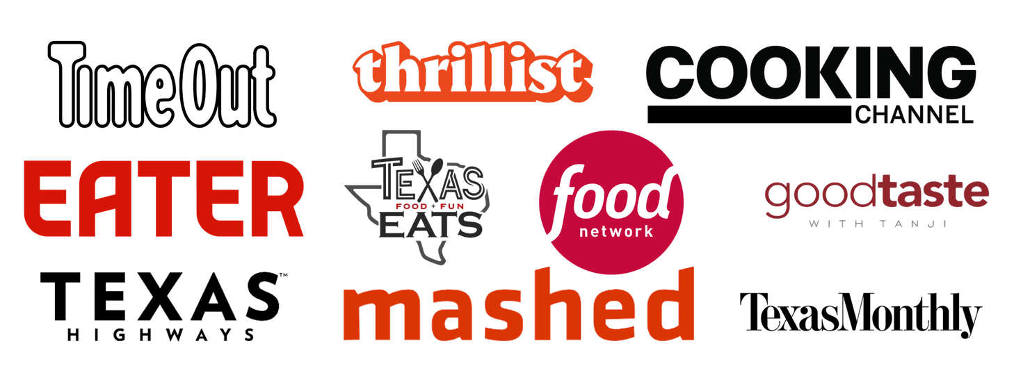 Public Relations outreach including food network goodtaste Texas Monthly mashed etc cropped Public Relations outreach including food network goodtaste Texas Monthly mashed etc