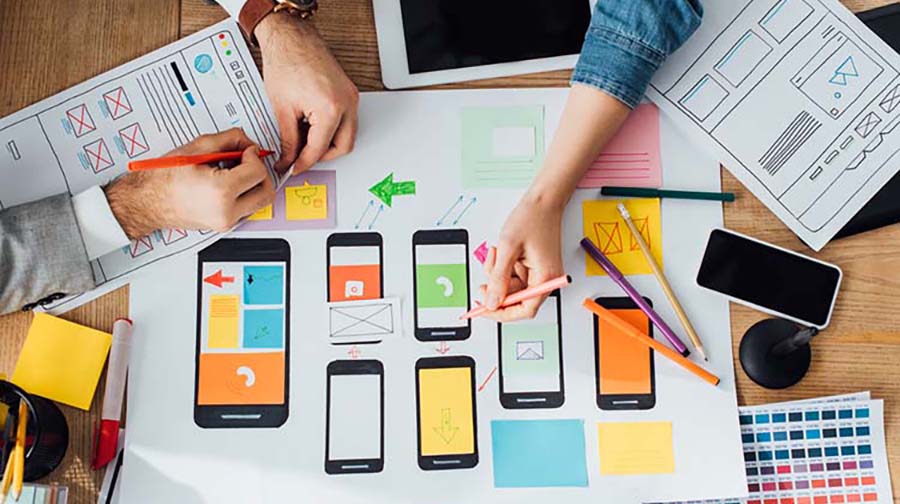web development layout for restaurant